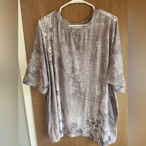 Floral Patterned Women's Top